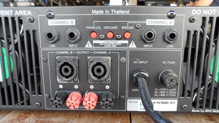 เพาเวอร์แอมป์ NPE XL-2200 รูปที่ 8