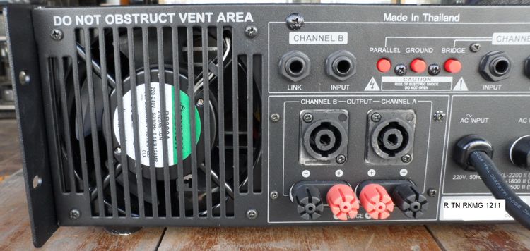 เพาเวอร์แอมป์ NPE XL-2200 รูปที่ 6