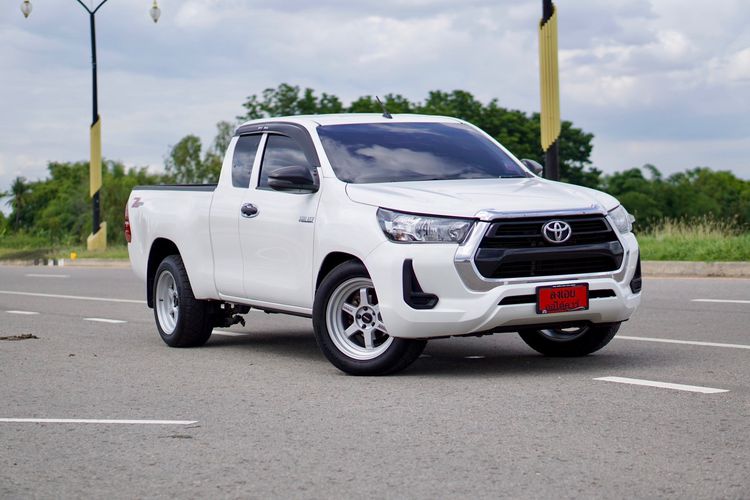 Toyota Hilux Revo 2021 2.4 Z Edition Entry STD Pickup ดีเซล ไม่ติดแก๊ส เกียร์ธรรมดา ขาว รูปที่ 3