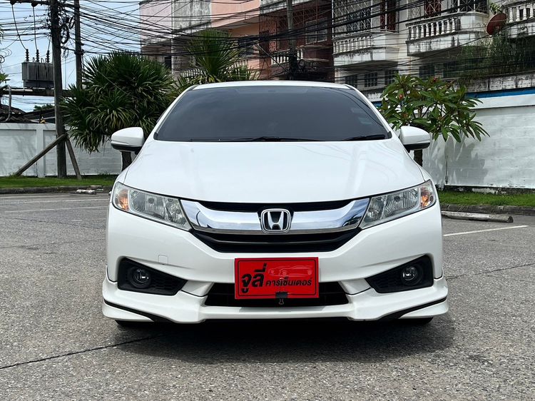 Honda City 2016 1.5 V i-VTEC Sedan เบนซิน ไม่ติดแก๊ส เกียร์อัตโนมัติ ขาว รูปที่ 3