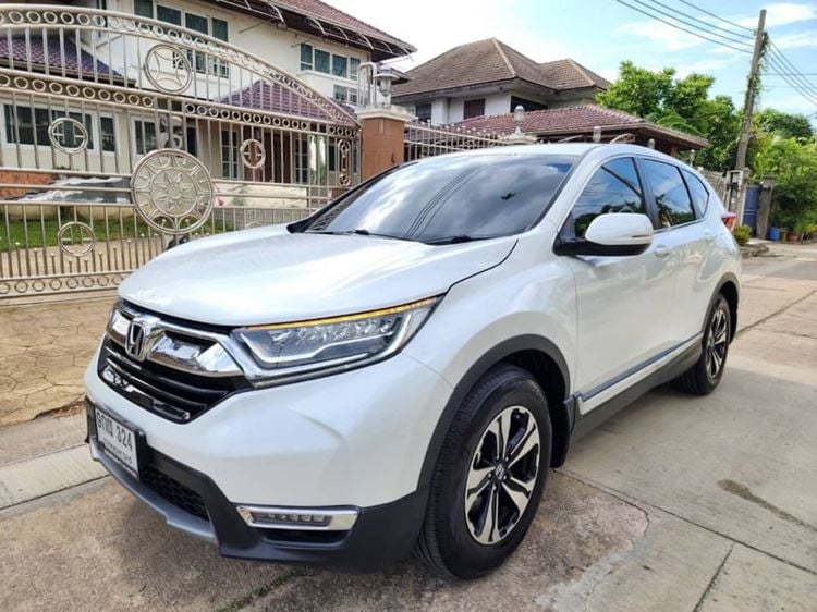 Honda CR-V 2019 1.6 DT E Utility-car ดีเซล ไม่ติดแก๊ส เกียร์อัตโนมัติ ขาว