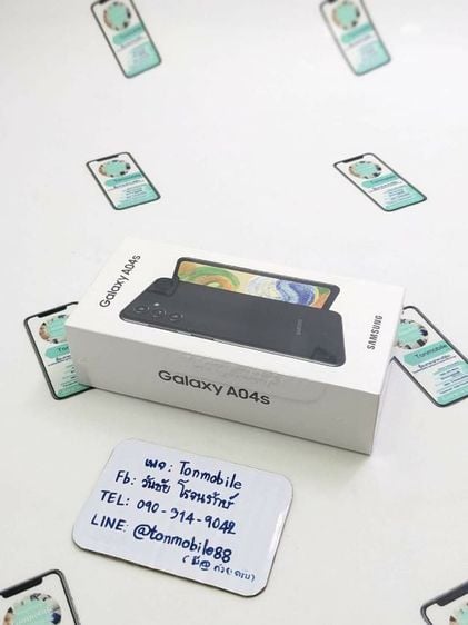 ขาย เทิร์น Samsung Galaxy A04S Black Ram 4 Rom 64 ศูนย์ไทย ของใหม่มือ 1 ประกันเหลือ เพียง 2,990 บาท ครับ