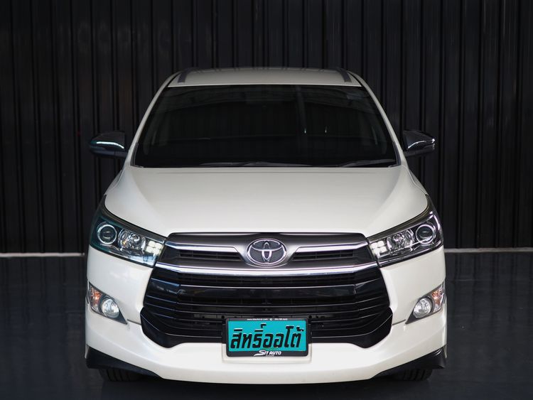 Toyota Innova 2020 2.8 Crysta V Utility-car ดีเซล ไม่ติดแก๊ส เกียร์อัตโนมัติ ขาว รูปที่ 2