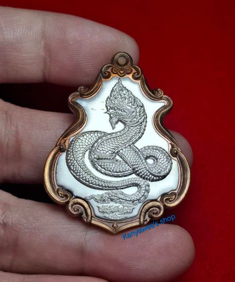 เหรียญปาฏิหาริย์เจ้าปู่ศรีสุทโธ รุ่น อุดมโขค โภคทรัพย์ ป่าคำชะโนด จ.อุดรธานี ปี 2560 เนื้อนวโลหะ หน้ากากเงินเต็มแผ่น รูปที่ 3