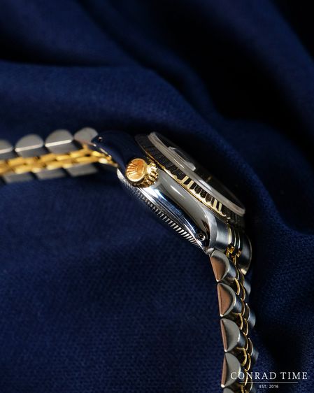 Rolex Datejust 69173 Champagne Dial Two-Tone Jubilee 1992 26mm.  รูปที่ 3