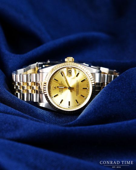 Rolex Datejust 69173 Champagne Dial Two-Tone Jubilee 1992 26mm.  รูปที่ 9