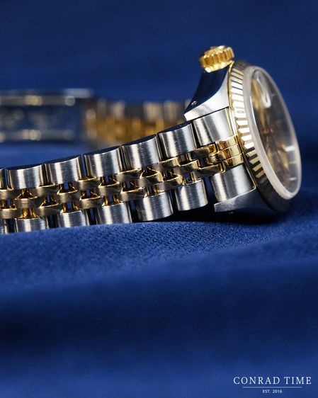 Rolex Datejust 69173 Champagne Dial Two-Tone Jubilee 1992 26mm.  รูปที่ 5