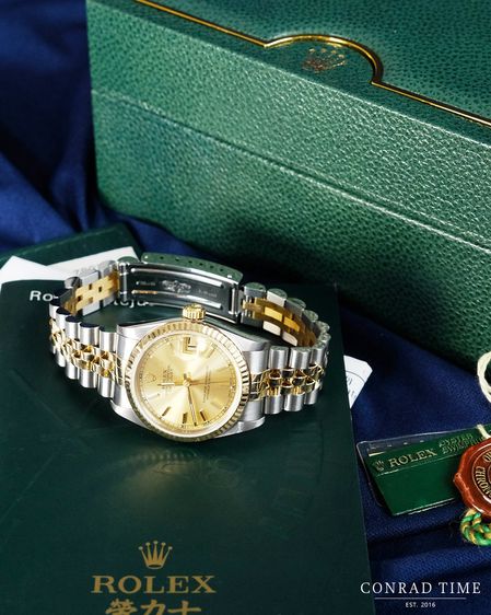 Rolex Datejust 78273 Yellow Gold Dial Two-Tone Jubilee 2012 31mm. 