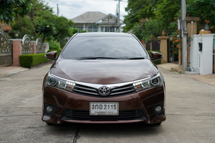 Toyota Altis 2014 1.8 Esport Sedan เบนซิน ไม่ติดแก๊ส เกียร์อัตโนมัติ น้ำตาล รูปที่ 1