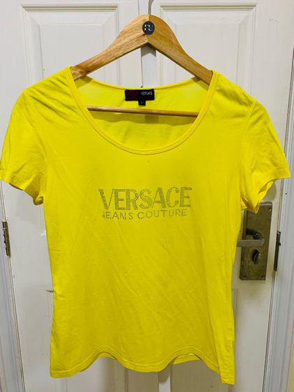 อื่นๆ เสื้อทีเชิ้ต เหลือง แขนสั้น Versace