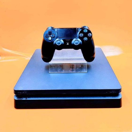 Sony เครื่องเกมส์โซนี่ เพลย์สเตชั่น PS4 (Playstation 4) เชื่อมต่อไร้สายได้ Playstation4 Superslim เกมส์​เต็ม​แน่นๆเครื่องสวยมากๆ