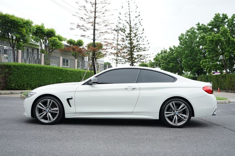 BMW Series 4 2016 420d Sedan ดีเซล เกียร์อัตโนมัติ ขาว รูปที่ 4