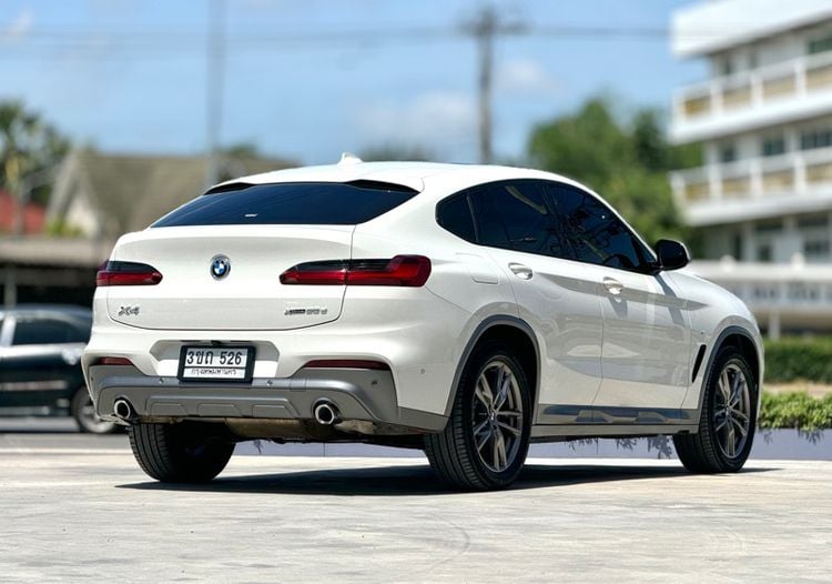 BMW X4 2022 2.0 xDrive20d M Sport 4WD Sedan ดีเซล ไม่ติดแก๊ส เกียร์อัตโนมัติ ขาว รูปที่ 4