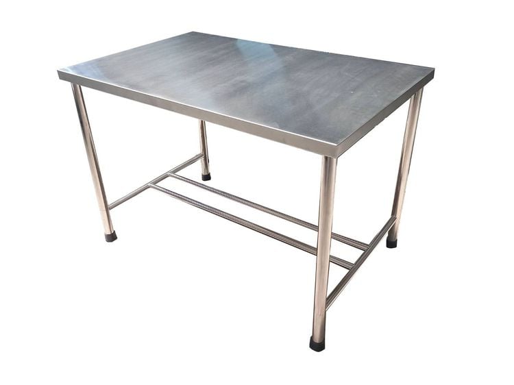 โต๊ะสแตนเลส 1 ชั้น ขนาด 70x110x75 cm