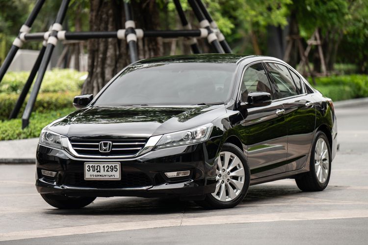 Honda Accord 2013 2.0 EL Sedan เบนซิน ไม่ติดแก๊ส เกียร์อัตโนมัติ ดำ