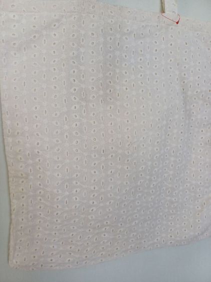 🚫ขายแล้วค่ะ (SOLD)🚫Samansa mos2 lace shopping bagผ้าลูกไม้สีครีม รูปที่ 4