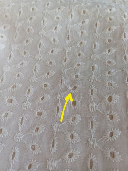 🚫ขายแล้วค่ะ (SOLD)🚫Samansa mos2 lace shopping bagผ้าลูกไม้สีครีม รูปที่ 12