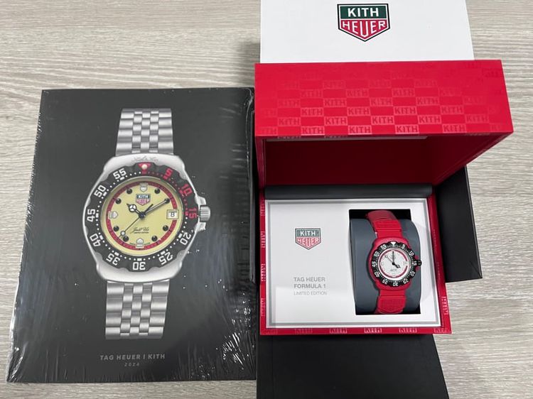 Tag Heuer x Kith tokyo red