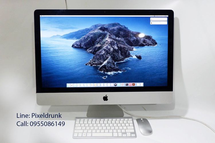 Apple แมค โอเอส อื่นๆ ใช่ iMac(27นิ้ว)ไอ53.4Ghzแรม24gbNVIDIA GTX 2GB fusion drive1.12TB
