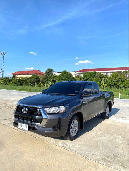 Toyota Hilux Revo 2021 2.4 Z Edition Entry Pickup ดีเซล เกียร์ธรรมดา เทา