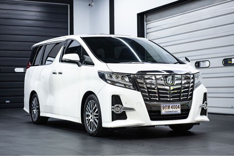 Toyota Alphard 2015 2.5 S C-Package Van เบนซิน ไม่ติดแก๊ส เกียร์อัตโนมัติ ขาว รูปที่ 4