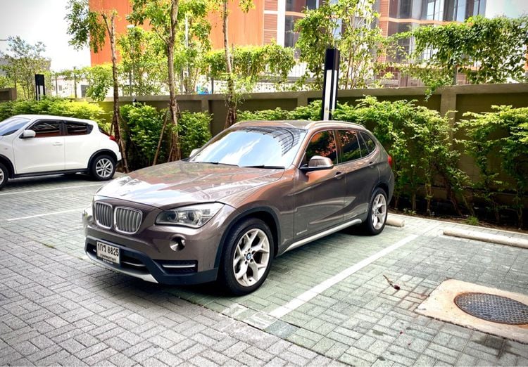 BMW X1 2013 2.0 sDrive20d xLine Utility-car ดีเซล ไม่ติดแก๊ส เกียร์อัตโนมัติ น้ำตาล รูปที่ 3