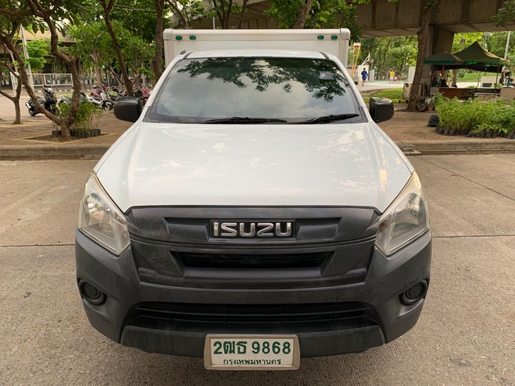Isuzu D-MAX 2018 1.9 B Sedan ดีเซล ไม่ติดแก๊ส เกียร์ธรรมดา ขาว รูปที่ 3