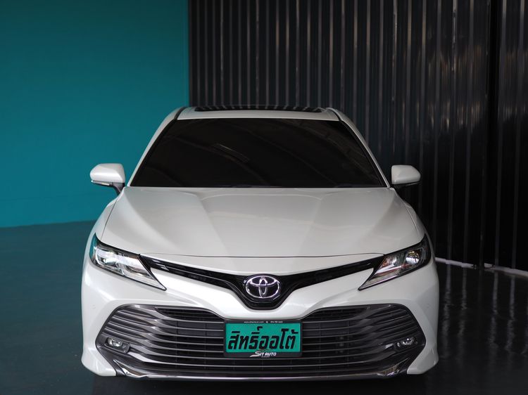 Toyota Camry 2019 2.5 G Sedan เบนซิน ไม่ติดแก๊ส เกียร์อัตโนมัติ ขาว รูปที่ 2