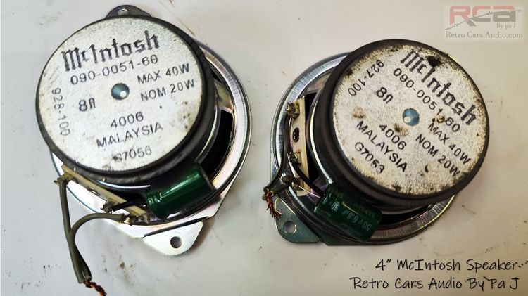 4นิ้ว ลำโพง McIntosh  รูปที่ 3