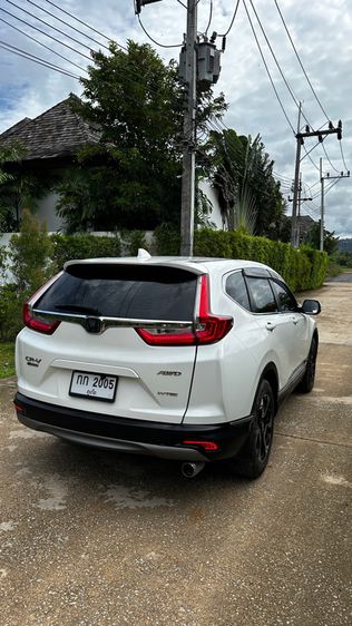 Honda CR-V 2018 2.4 EL 4WD Utility-car เบนซิน ไม่ติดแก๊ส เกียร์อัตโนมัติ ขาว รูปที่ 4