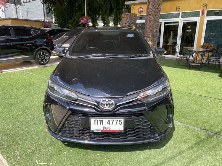Toyota Yaris 2021 1.2 Sport Sedan เบนซิน ไม่ติดแก๊ส เกียร์อัตโนมัติ ดำ รูปที่ 2