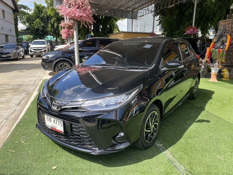 Toyota Yaris 2021 1.2 Sport Sedan เบนซิน ไม่ติดแก๊ส เกียร์อัตโนมัติ ดำ