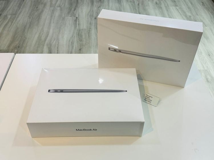 Apple แมค โอเอส 8 กิกะไบต์ USB ใช่ MacBook Air M1 256 ศูนย์ไทย ของใหม่ สี Silver Space Gray ประกันศูนย์ไทย 1 ปี 25900 บาท 