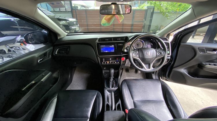 Honda City 2017 1.5 Sv i-VTEC Sedan เบนซิน เกียร์อัตโนมัติ น้ำเงิน รูปที่ 2