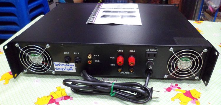 เพาเวอร์แอมป์ SHINKIWA S-5000 เพาเวอร์แอมป์ รูปที่ 6