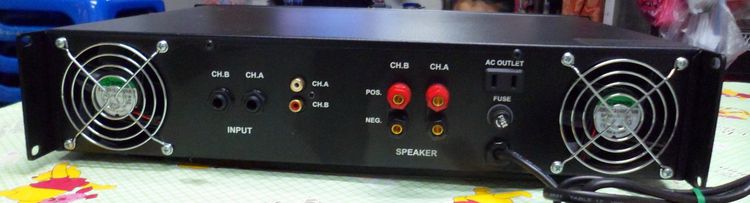 เพาเวอร์แอมป์ SHINKIWA S-5000 เพาเวอร์แอมป์ รูปที่ 4