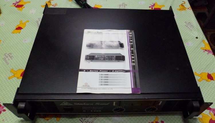 เพาเวอร์แอมป์ SHINKIWA S-5000 เพาเวอร์แอมป์ รูปที่ 3