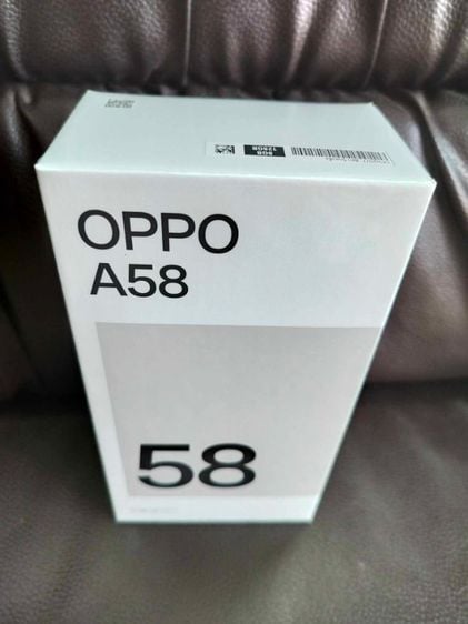 ใหม่ OPPO A58 รุ่นCPH2577 สีดำ Glowing Black  รูปที่ 1
