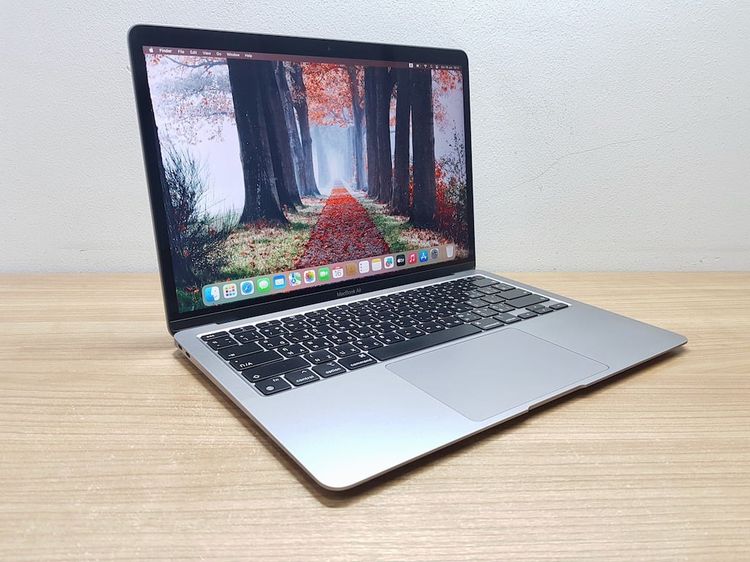 Apple Macbook Air แมค โอเอส 8 กิกะไบต์ อื่นๆ ไม่ใช่ MacbookAir (Retina13-inch, 2020) M1 8-Core CPU 7-Core GPU SSD 256Gb Ram 8Gb สี Space Gray ราคาน่าโดน