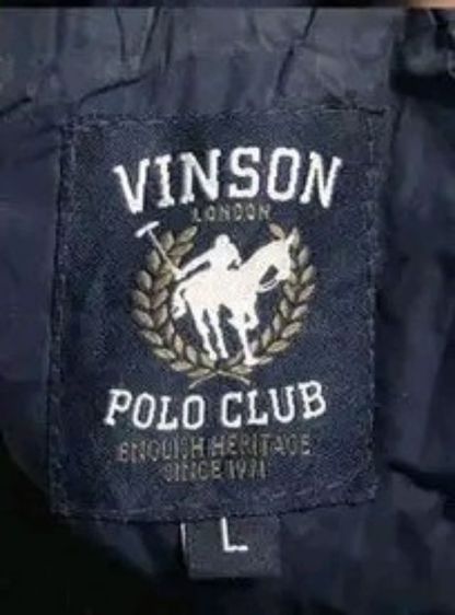 POLO CLUB เสื้อคลุมนำเข้ามือสองคัดหัว รูปที่ 3