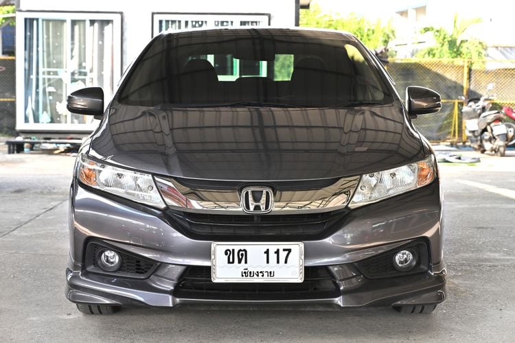 Honda City 2015 1.5 V Sedan เบนซิน ไม่ติดแก๊ส เกียร์อัตโนมัติ เทา รูปที่ 2
