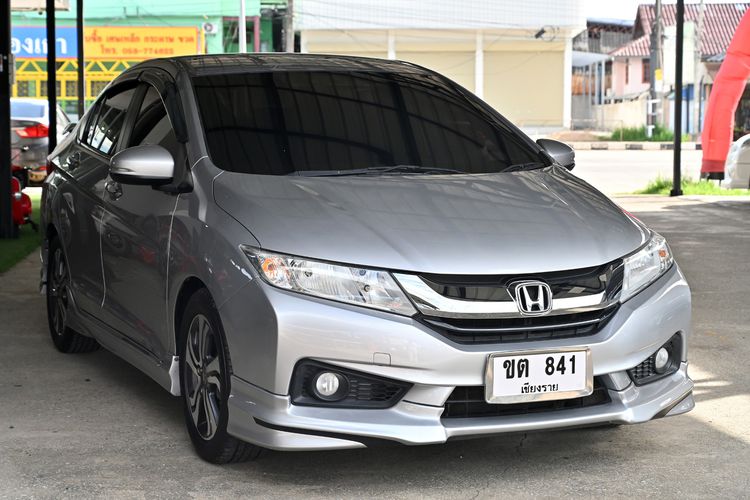 Honda City 2014 1.5 Sv i-VTEC Sedan เบนซิน ไม่ติดแก๊ส เกียร์อัตโนมัติ บรอนซ์เงิน รูปที่ 3
