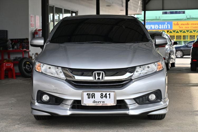 Honda City 2014 1.5 Sv i-VTEC Sedan เบนซิน ไม่ติดแก๊ส เกียร์อัตโนมัติ บรอนซ์เงิน รูปที่ 2