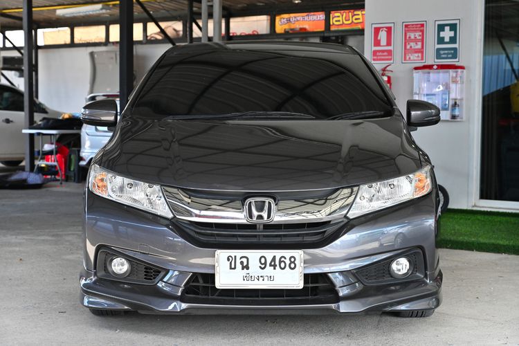 Honda City 2015 1.5 V Plus i-VTEC Sedan เบนซิน ไม่ติดแก๊ส เกียร์อัตโนมัติ เทา รูปที่ 2