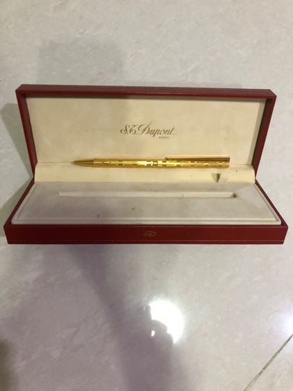 ปากกา ST.Dupont PARIS สีทองมือสองสภาพสวย รูปที่ 3