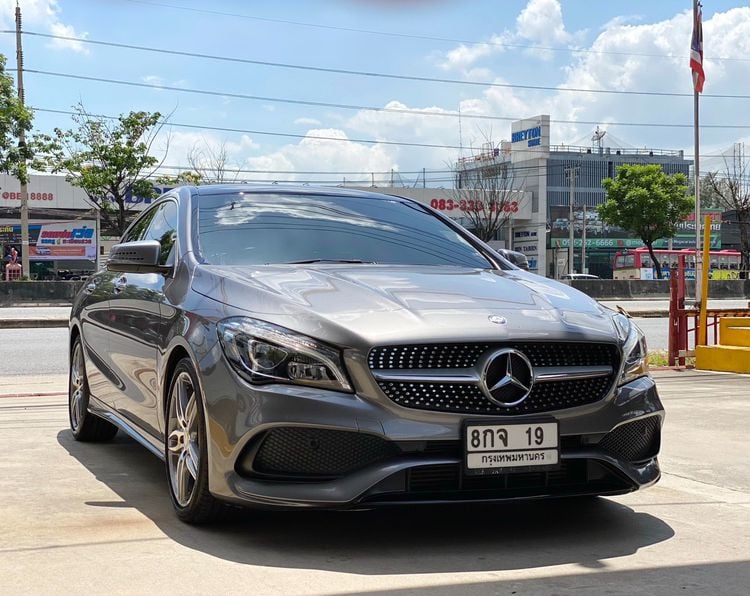 Mercedes-Benz CLA-Class 2019 CLA250 AMG Sedan เบนซิน ไม่ติดแก๊ส เกียร์อัตโนมัติ เทา