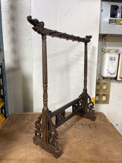 ที่แขวน พู่กัน ไม้แกะสลักสะสม รูปที่ 7