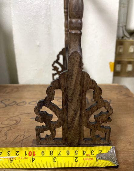 ที่แขวน พู่กัน ไม้แกะสลักสะสม รูปที่ 15