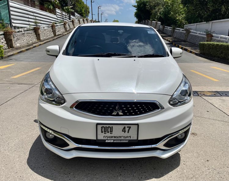 Mitsubishi Attrage 2019 1.2 GLS LTD Sedan เบนซิน ไม่ติดแก๊ส เกียร์อัตโนมัติ ขาว รูปที่ 1