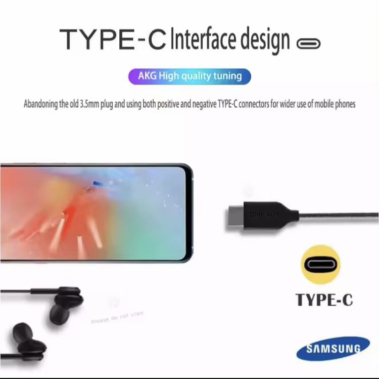 หูฟังSamsung Type C AKG Note10 รูปที่ 9